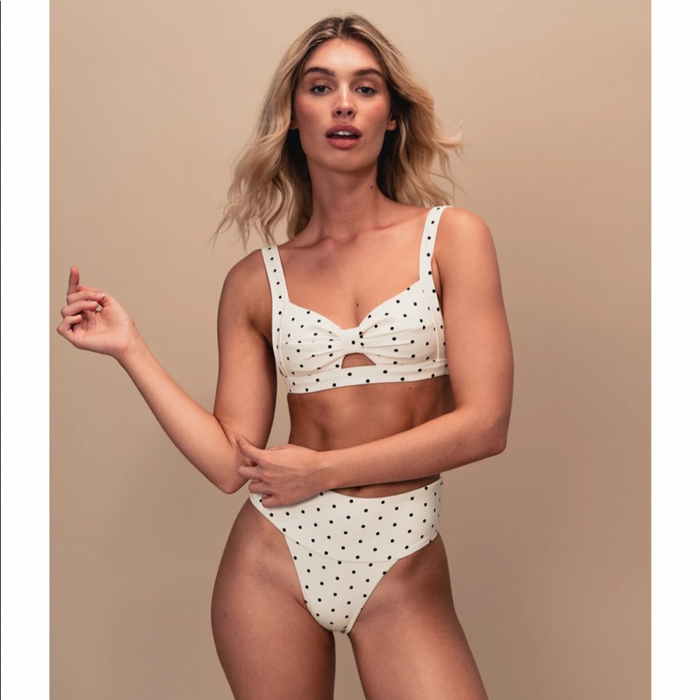 Kopper & Zink polka dot swimming suit - 3 pieces